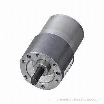 24V DC Geared Motor for Vending Machines/Paper Towers, 37mm Diameter Gearbox and 6mm Shaft